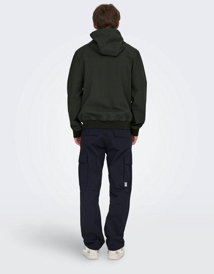 Демисезонная куртка Only & Sons Onsbowie Softshell Bomber Noos (22029276) peat