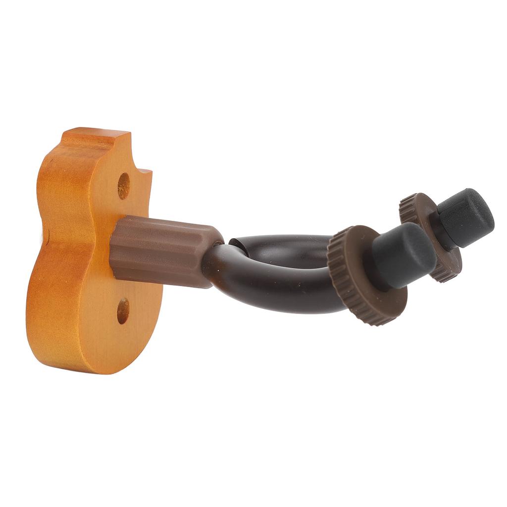 Ukulelehängare Multifunktionell Elegant Snygg Trä Ukulele Väggfäste Stativ för Ukulele Mandolin Banjo