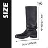 1/6 Woman's Knee High Boot Doll Shoes, Knight Boots Footwear for 12inch Action Figure Dress up