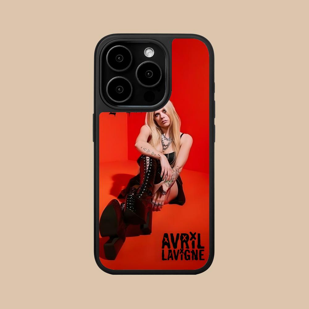 Avril Lavigne Matte Surface  Mobile Phone Case for iPhone 17 16 15 14 13 12 11 Air Pro Max Plus Colorful Cover