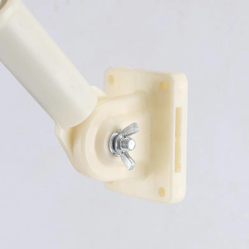 Suporte de mastro de bandeira de parede em liga de alumínio para auditório ao ar livre, postes de luz de parede, suporte de bandeira, base de montagem com acessórios