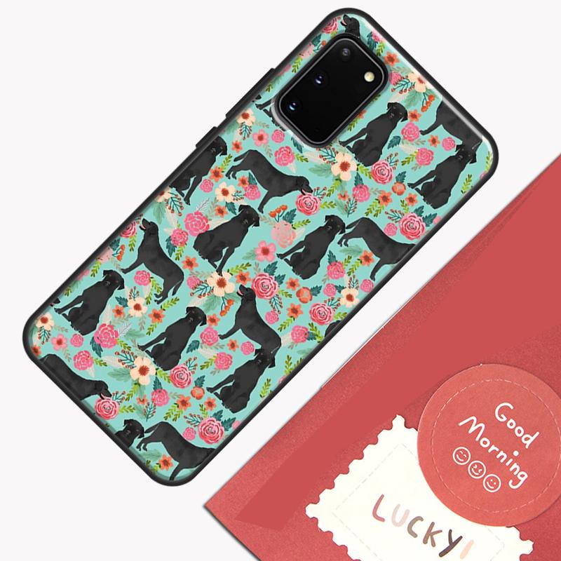 Cartoon Golden Retriever Dog Phone Case For Samsung Galaxy S24 S26 Ultra S20 S21 S22 S23 S25 Plus S10 S25 FE Cover Shell