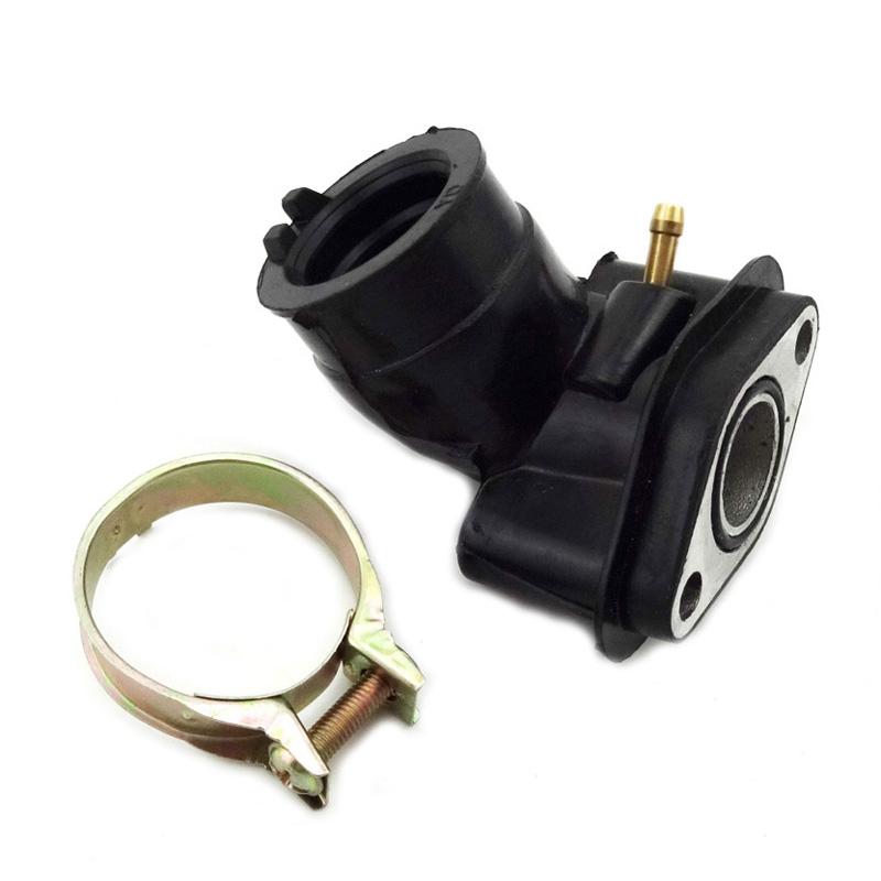 XLJOY Intake Manifold Inlet Pipe For SUNL Baotian Znen Jmstar Chinese Moped Scooter GY6 50cc Engine Carburetor Carb