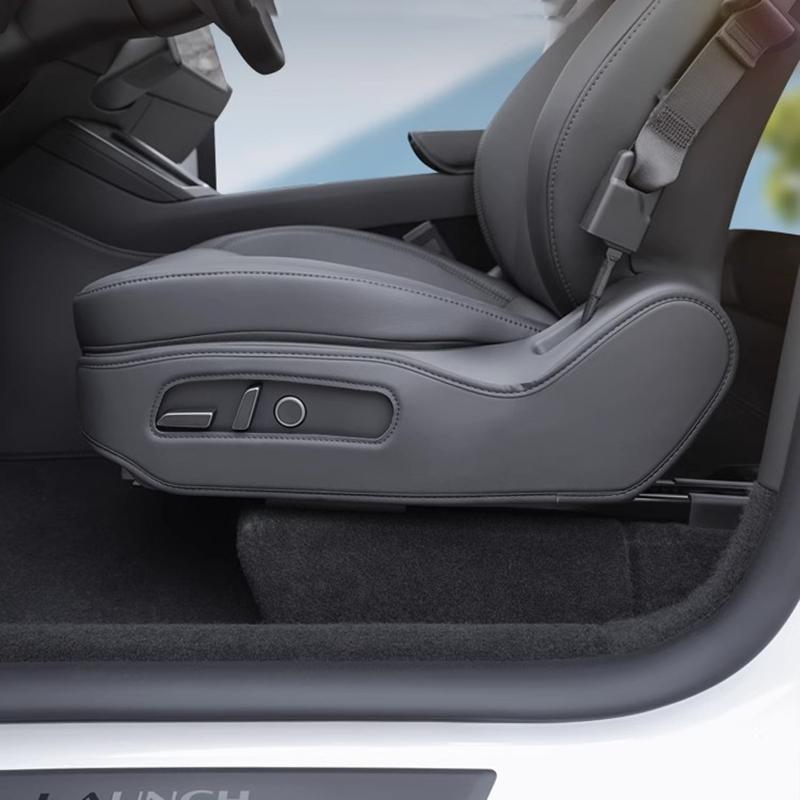Seat Both Side Anti-Kick Pad For Tesla Model Y Juniper / 3 Highland Seat Anti-scratch Protective Cover Car Interior Accessories