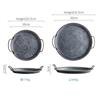 Handles Photography Props Storage Organizer Dessert Tray Storage Tray Decorative Plate Home Decor