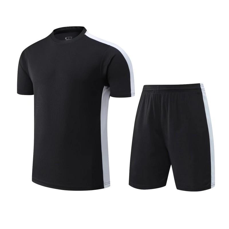 

Quick-drying Children s Football Uniform Suit Adult Team Jerseys Uniforms Printed Volleyball Badminton Competition Training 18