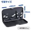 SEIWA Car Interior Supplies Rear Seat Table Rear Tray Rear Tray with Smartphone Pocket WA145 Smartphone Can Be Placed Vertically or Horizontally Child