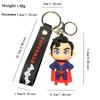 Cartoon Superhero Keychain, Fashion Bag Pendant, Portable Key Chain Accessories, Decor Ornament, Small Gift for Men Women