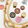 30mm Round Metal Seal Stamp for Invitation Scrapbooking Embellishment Metal Embossing Stamp Round Seal Stamp for Craft