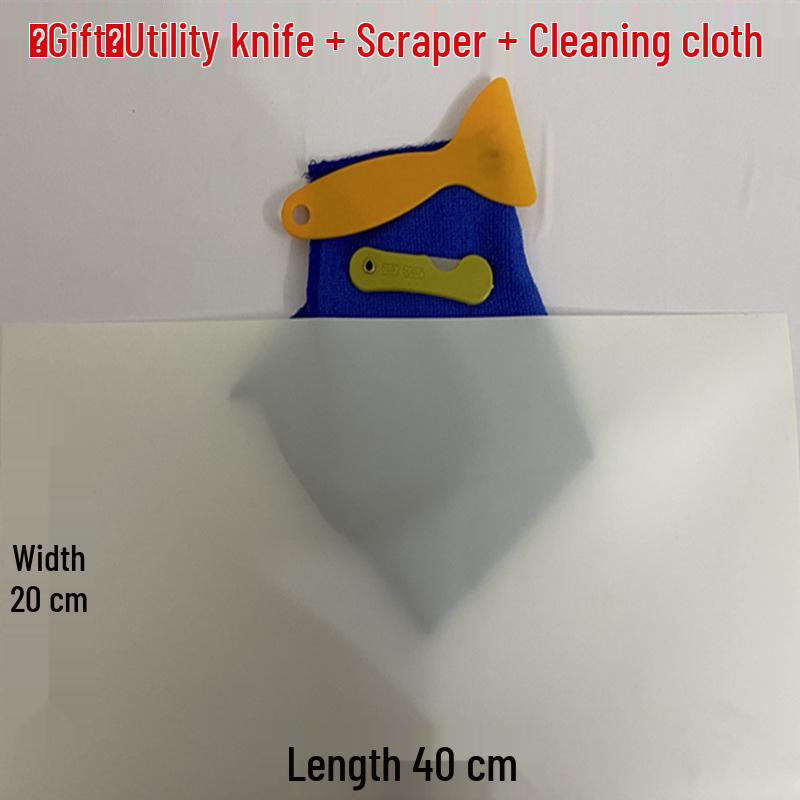 Regen- und Kratzfestes Motorradhelm-Folienaufkleber - HD-Windschutzscheibenschutz für Elektromotorräder