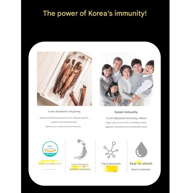 Jayeongwan 6-jähriger koreanischer roter Ginseng EnerTime Sticks (10 g x 10 Sticks) (3 Optionen)