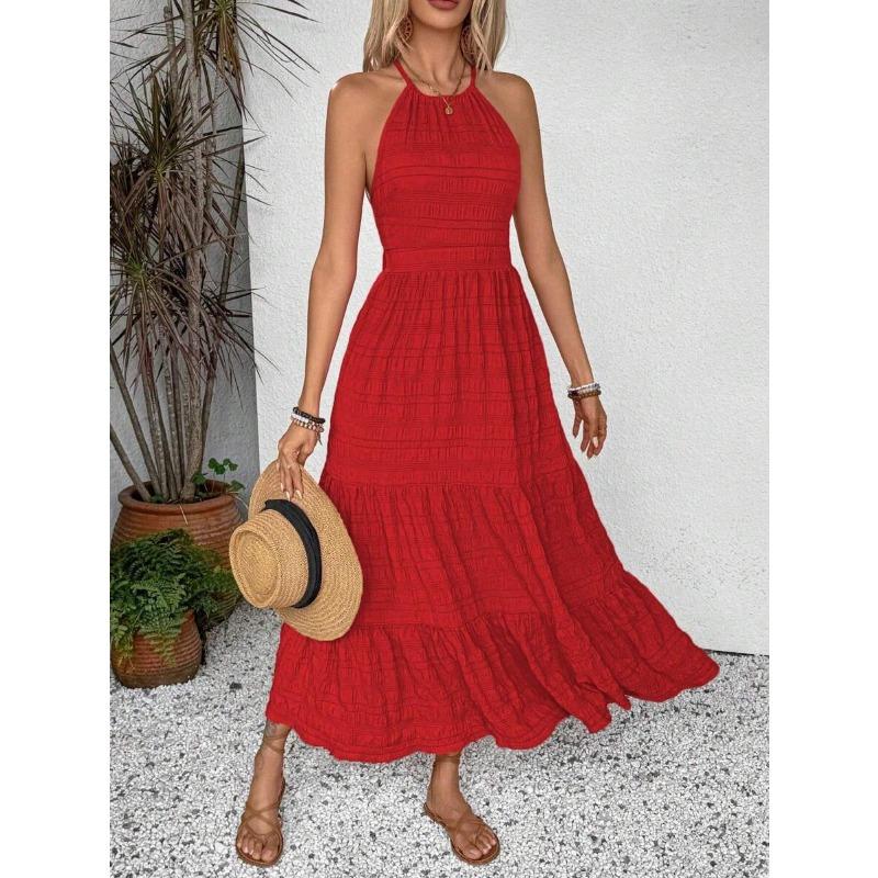 New in Summer, Women's Neck and Backless Long Connection