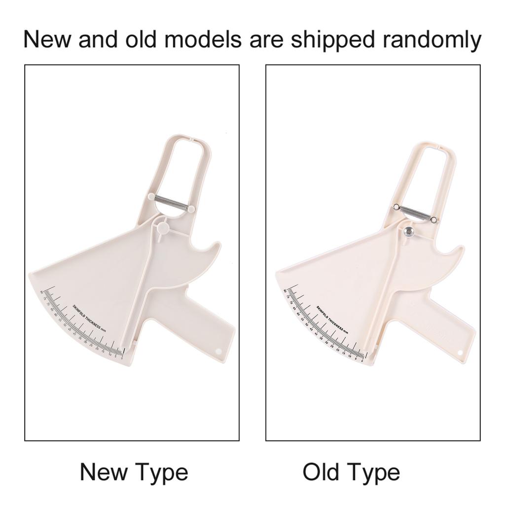 2 Colors 0‑80MM Body Fat Measure Skinfold Caliper Weight Loss Measuring Tester