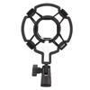 Wired Condenser Microphone XLR to 3.5mm Professional Broadcast Recording Mic with Shock Mount for PC Laptop