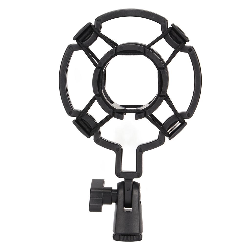 Wired Condenser Microphone XLR to 3.5mm Professional Broadcast Recording Mic with Shock Mount for PC Laptop