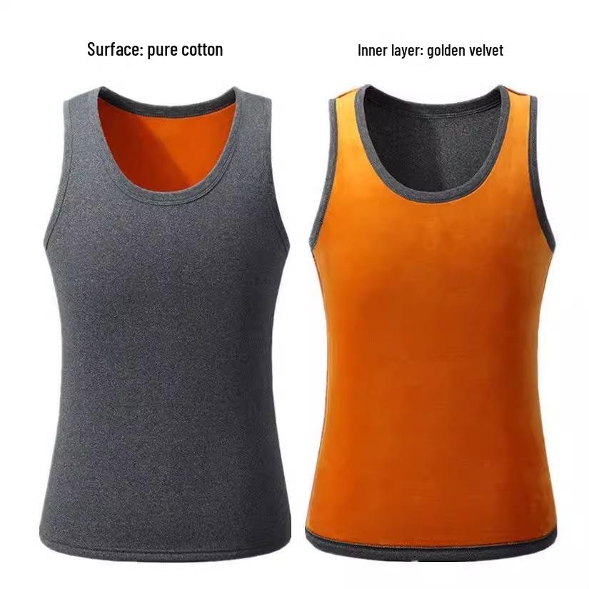 BND Herren Nahtlose Schnellwärmende Fleecegefütterte Weste Basisschicht für Herbst/Winter.