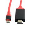 USB C to HDMI USB 3.1 Type C Male to HDMI Male 4K High Speed Cable Adapter for 2017 MacBook ChromeBook Pixel Samsung Galaxy S8