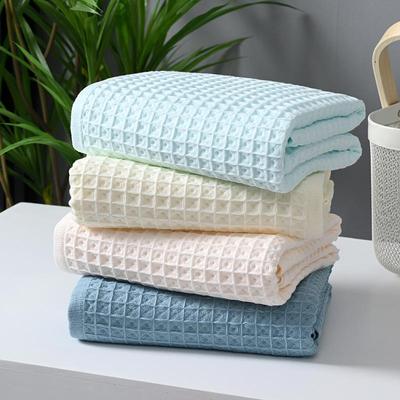 A-Grade Pure Cotton Waffle Honeycomb Face Towel - Soft & Skin-Friendly