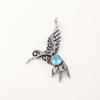 Swiss Blue Topaz  Gemstone 925 Sterling Silver Jewelry Pendant For Engagement CP-20-16