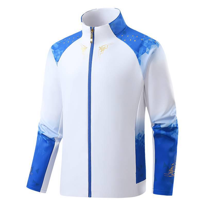 Chinese Team Sports Student Training & Parent-Child Cardigan Sportswear Set M