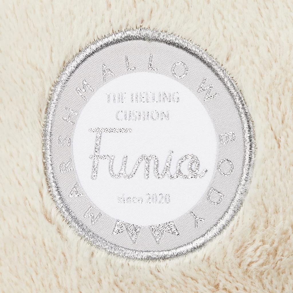 Livheart Body Pillow Funio Ivory L Size (Total Length 75cm) Fluffy Human-Shaped Cushion 87102-12