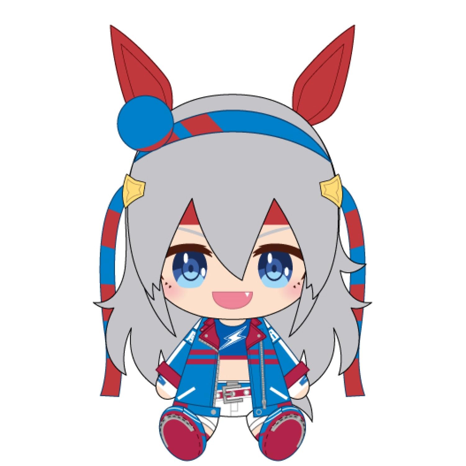 

Плюшевая плюшевая игрушка Uma Musume Pretty Derby Tamamo Cross в стиле чиби