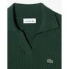 Lacoste Women S Cable Open Collar Sweater Af197e 54n Yzp