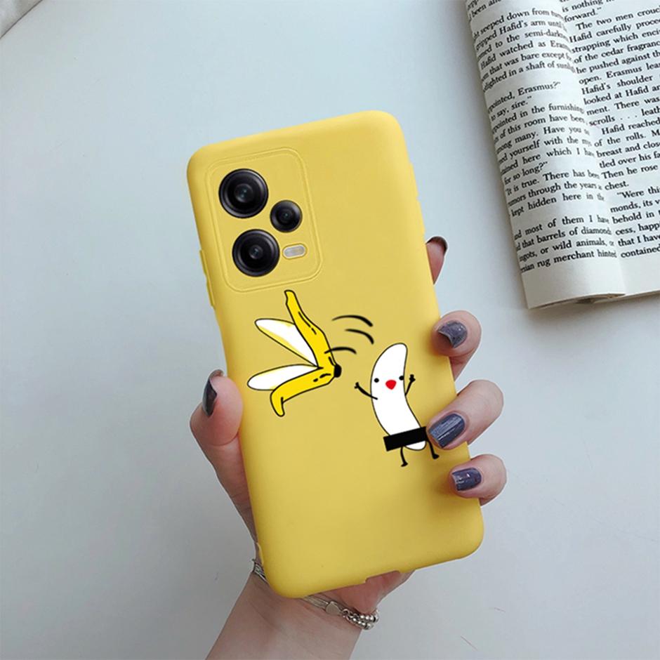 For Redmi Note 12 Pro Plus Case Cover TPU Silicone Shell for Xiaomi Redmi Note12 Pro 5G Phone Case Note 12Pro Plus Cartoon Funda