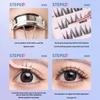 False Eyelashes Without Glue, Natural-looking False Eyelashes, 3D False Eyelashes Without Adhesive, Black Lashes With Strong Adhesion In 1 Second