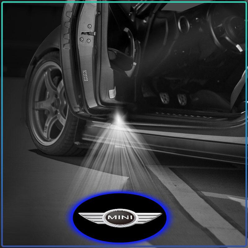 2 ks/sada Dverové privítacie svetlo do auta LED projektorové svetlo Svetlá pre zdvorilosť pre MINI F54 F55 F56 R56 R60 SONE Roadster Clubman Coupe