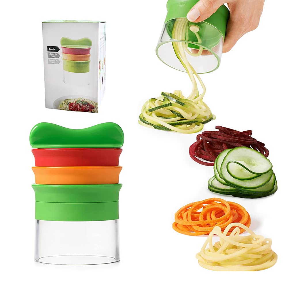 

Овощерезка Многофункциональная овощная спиральная ручная овощерезка Спиральная овощерезка Овощерезка для нарезки лапши с ручным вращением Измельчение капусты