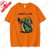 Funny Anime Cartoons Lego-las Printed T-shirt Humor Style Summer Fashion Short-sleev T Shirt Y2k Streetwear Cotton Tee Camisetas