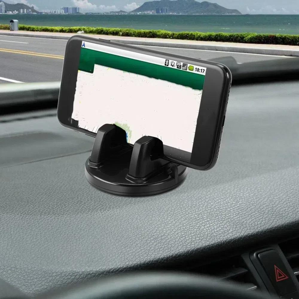 360 Degree Rotating Base Car Phone Holder Phone Support Car GPS Bracket Phone & GPS Holder  Car