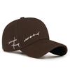 A Versatile Baseball Cap with Embroidered Letters A Sports Sunshade A Street Student Baseball Cap