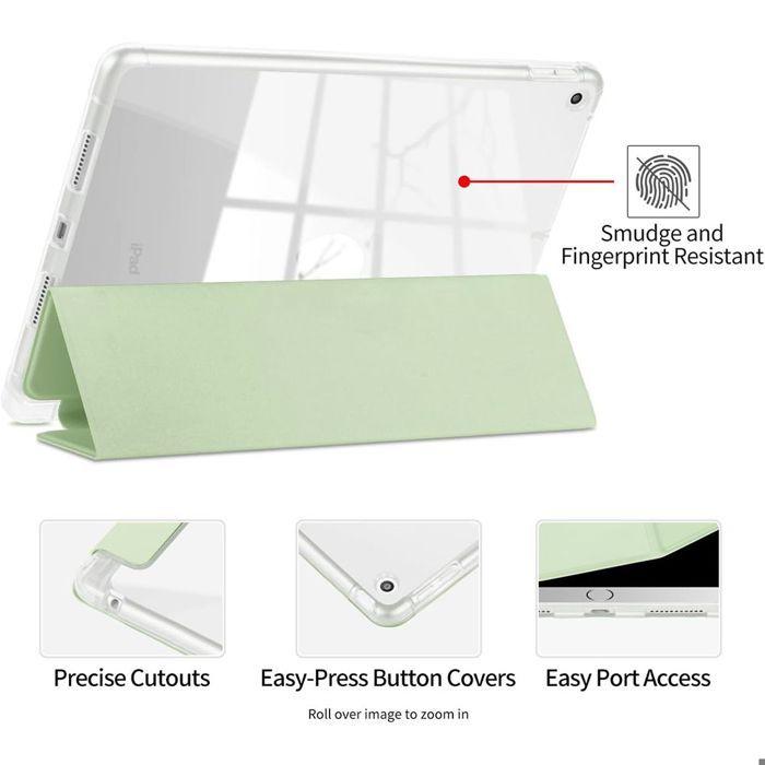 Coque + Verre Trempé - pour iPad Air 3 / Pro - Protection Antichoc - Vert - Porte-Stylet - 10,5 Pouces