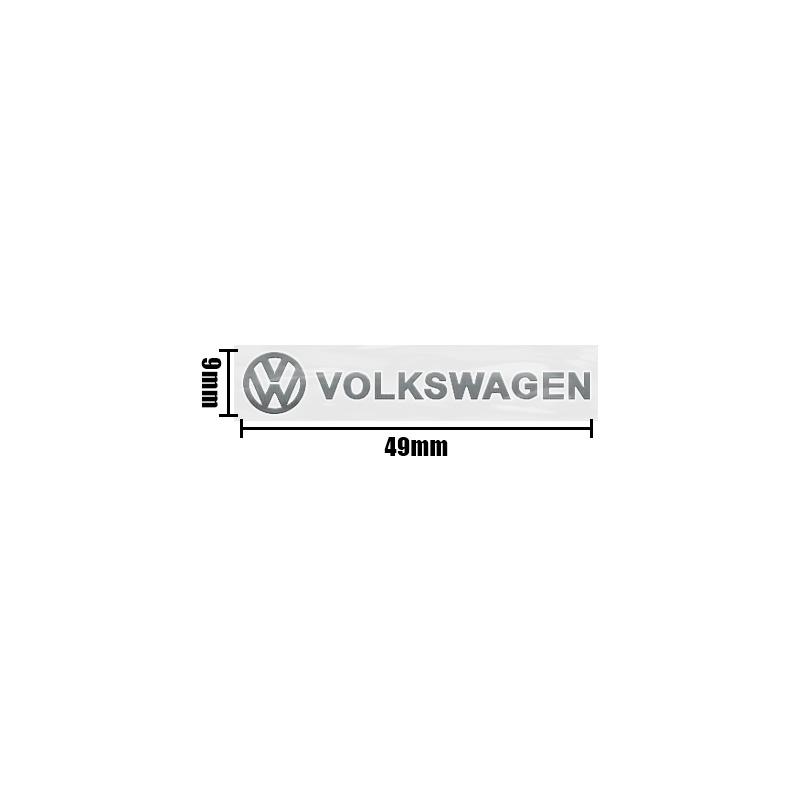 SVLHP1 1Pc 3D Metal Letter Emblem Sticker For Volkswagen VW Jetta Polo Golf Passat Touran GTI Car Interior Decoration Decal Accessories