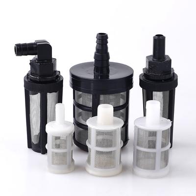 Small Filter Screen, Sprayer Parts, Car Washer , Diaphragm Pump , Water Suction Filter, Straight/elbow Connector 10MM-12MM