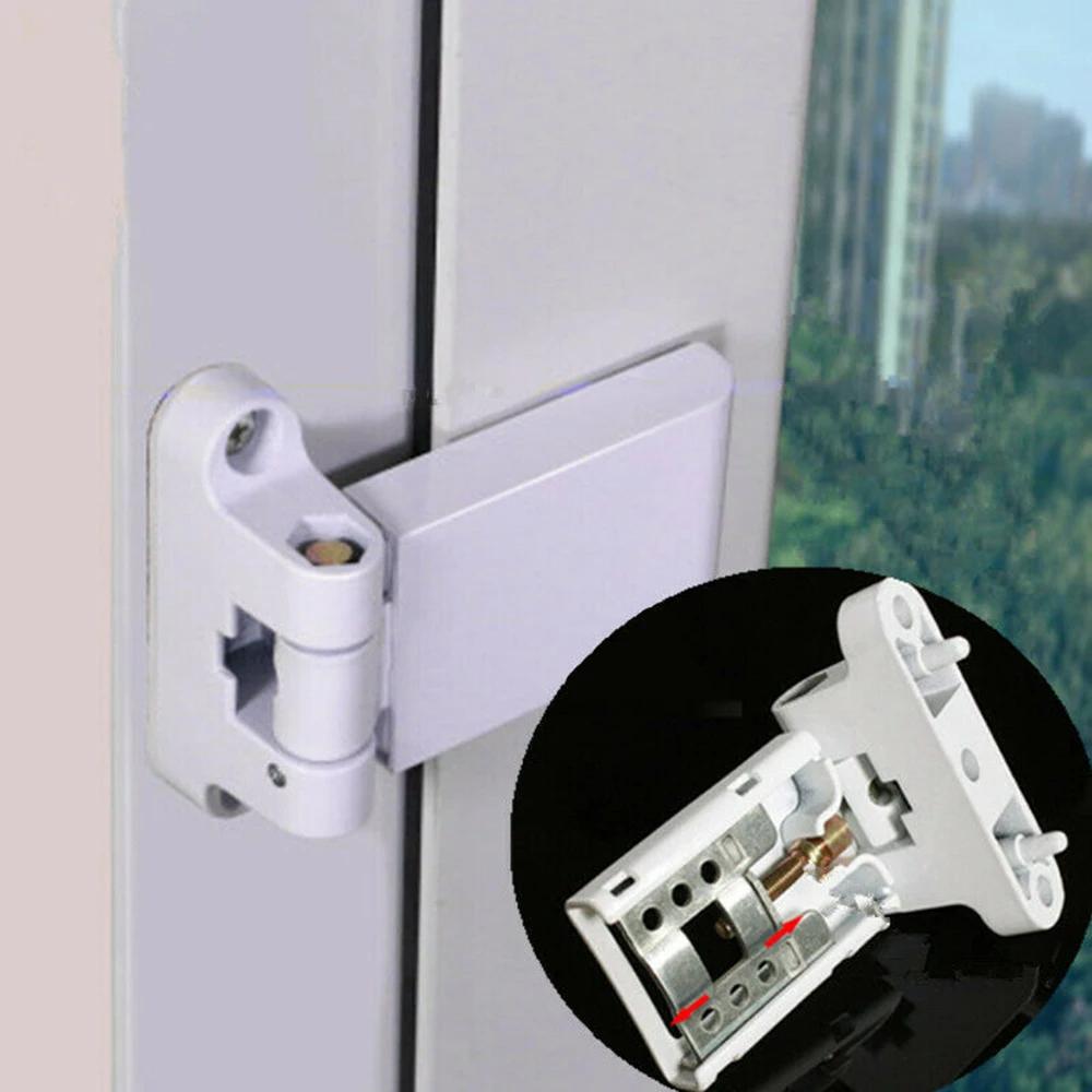 Door Casement Flag Hinge Plastic Steel Door Hinges Heavy-Duty Inner And Outer Side-Swing Balcony Door Window Hinges Hardware
