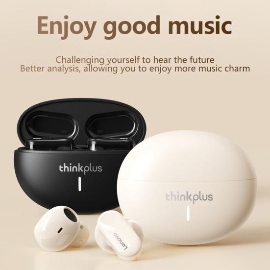 

Наушники Lenovo LP19, сверхдлительный режим ожидания, чистый звук, Bluetooth-совместимые беспроводные наушники 5.3 с низкой задержкой