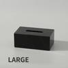 Nordic Natural Marble Tissue Box Square Rectangle Creative Black White Paper Drawer Paper Box Home Hotel Model Room Ornaments