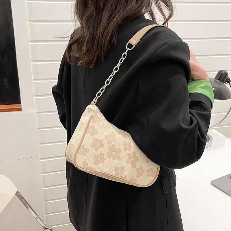 Temperament gentle chain small bag women's new trendy simple small square bag fashion temperament shoulder bag women