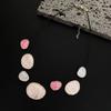 Irregular Colorful Choker Colored Neck Pendant Creative Women's Necklace  Women