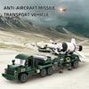 Non-Toxic Ww2 Military Army Soldiers World War Police Building Blocks Model Toys Swat Missile Transportation Vehicle 4512 489Pcs