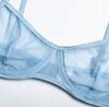 Women's Underwear Set Bra Choker Thigh Straps Belly String White S