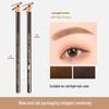 Genuine 1818 Waterproof Wooden Eyebrow Pencil - Non-Smudge, Hard Core, Makeup Artist Special.