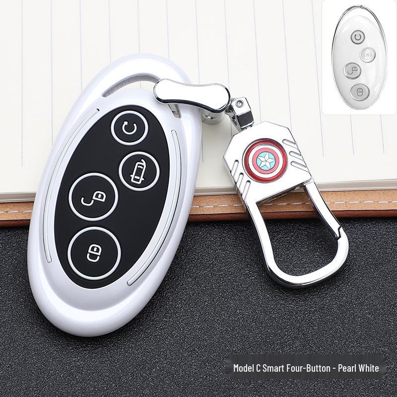 BYD Marvel Car Key Pouch - Fashionable Buckle Remote Shell & Personalized Decor