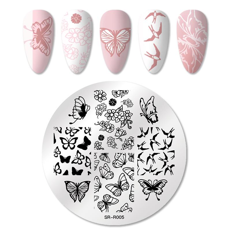 

Шаблон для штамповки ногтей