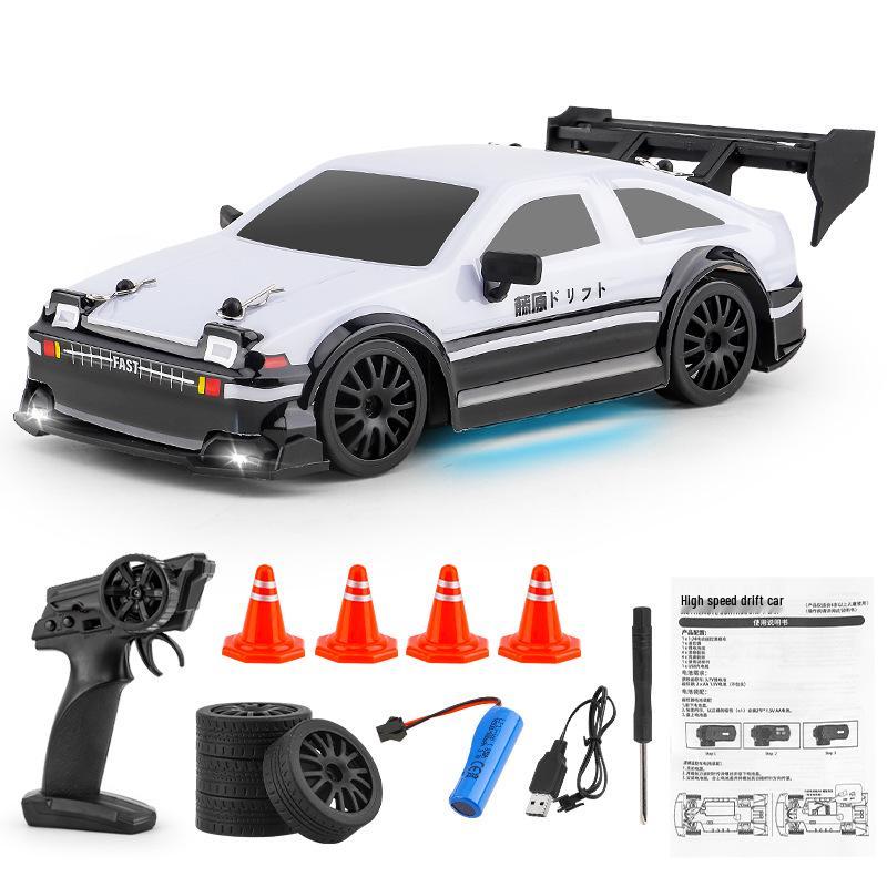

Високошвидкісна 2.4G RC Дрифт-машина: Іграшка 4WD GTR зі світлом для дітей 1 battery