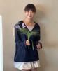 Sayu Pure Layered T-Shirt Navy
