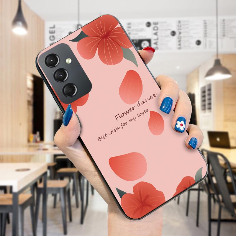 Painted Pattern Phone Case Shockproof Soft Silicone TPU Protective Phone Casing for Samsung Cover